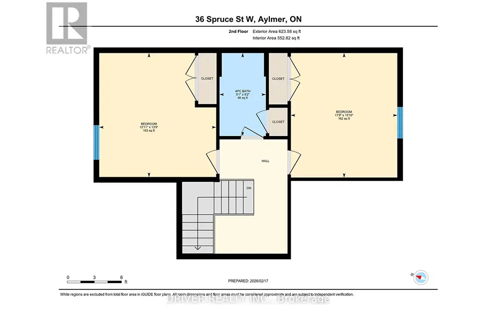 36 Spruce Street W — Floor Plan