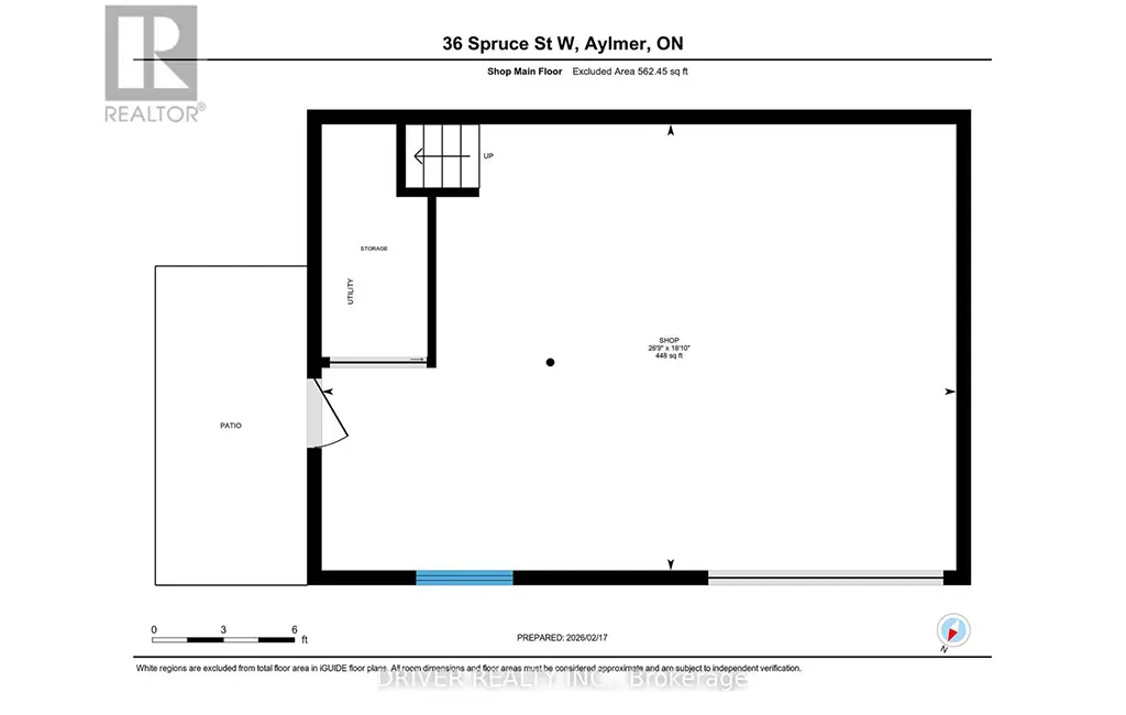 36 Spruce Street W — Floor Plan